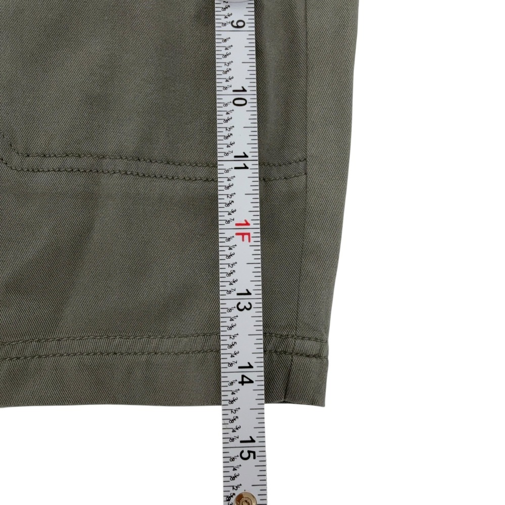 Splendid Shorts Womens Small‎ Olive Green Drawstring Elastic Waist Pocketed NWT - Picture 12 of 14